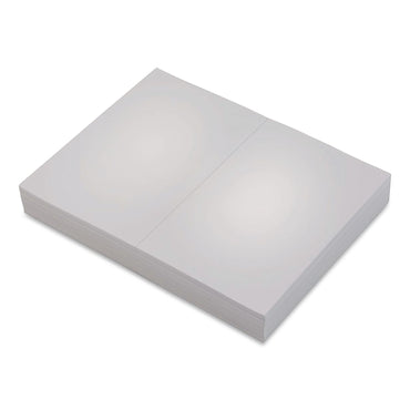 TOPS™ Blank Sheets for 2-Up W-2/1099 Tax Forms, Perforated at 5.5, 84 Bright, 20 lb Bond, 8.5 x 11, 500 Sheets/Ream, 5 Reams/Carton (TOP05020CT)
