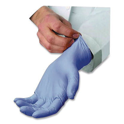 AMBITEX® N5201 Series Powder-Free Nitrile Gloves, Large, 9" Long, Blue, 100/Box, 10 Boxes/Carton (TXINLG5201CT)