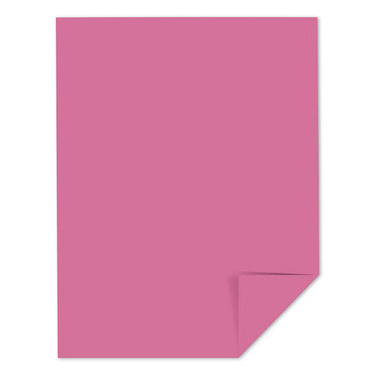 Astrobrights® Color Paper, 24 lb Bond Weight, 8.5 x 11, Pulsar Pink, 500 Sheets/Ream, 10 Reams/Carton (WAU21031CT)