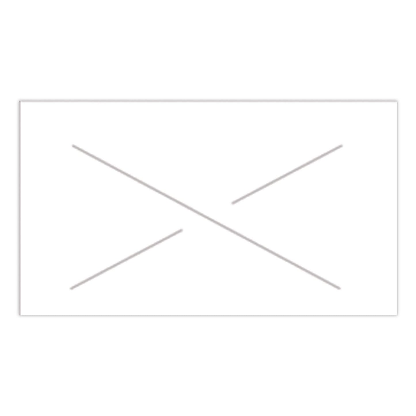 Garvey® Blank Label, 0.47" x 0.86", White, 1,222 Labels/Roll, 9 Rolls/Pack (GRV221204500)
