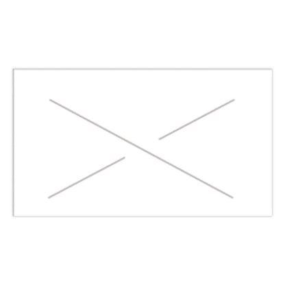 Garvey® Blank Label, 0.47" x 0.86", White, 1,222 Labels/Roll, 9 Rolls/Pack (GRV221204500)