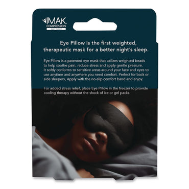 IMAK® Compression Compression Pain Relief Eye Mask, One Size Fits Most, Gray (IMAA30131)