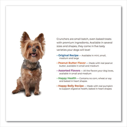 Kent® Blue Seal Crunchers Small Batch Dog Treats, Assorted Flavors, 4 lb Bag (KTE596866)