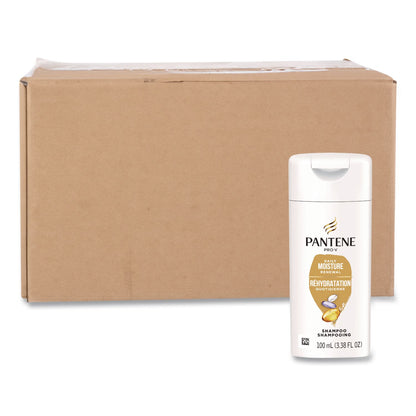 Pantene Pro V Daily Moisture Renewal Shampoo, Unscented, 3.38 oz, 24/Carton (PGC18086)