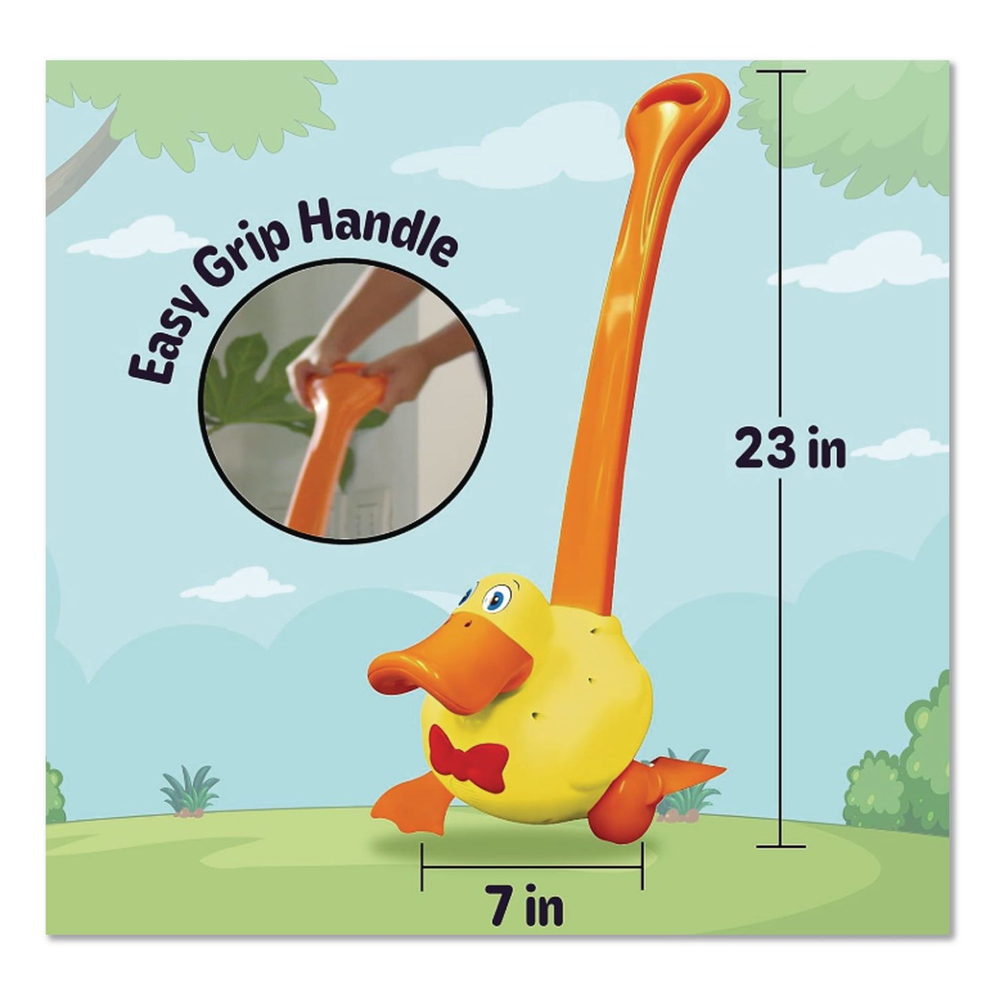 License 2 Play Waddles the Waddle Duck Walking Interactive Push Toy, 12 to 36 Months (LTP91152A)