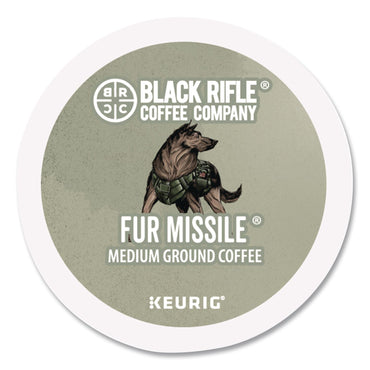 Black Rifle® Coffee Company Fur Missile Coffee K-Cups, 22/Box (GMT5510)
