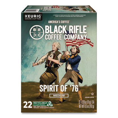 Black Rifle® Coffee Company Spirit of '76 Coffee K-Cups, 22/Box (GMT0501)