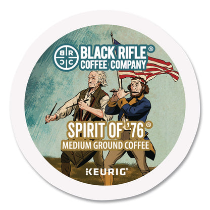 Black Rifle® Coffee Company Spirit of '76 Coffee K-Cups, 22/Box, 4 Boxes/Carton (GMT0501CT)