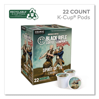 Black Rifle® Coffee Company Spirit of '76 Coffee K-Cups, 22/Box (GMT0501)