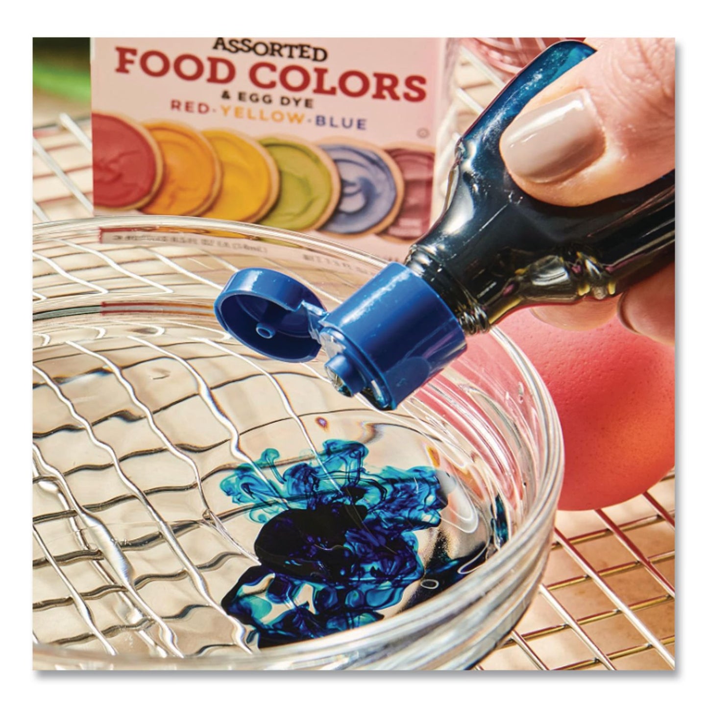 McCormick® Food Coloring, Red/Yellow/Blue, 0.5 oz Bottle, 3/Box (MKCMCM05308)