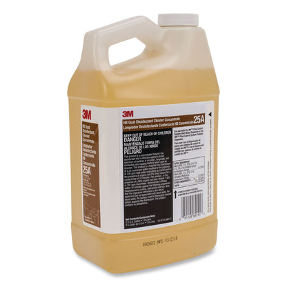 3M™ HB Quat Disinfectant Cleaner Concentrate 25A, 0.5 gal Bottle, 4/Carton (MMM25ACT)