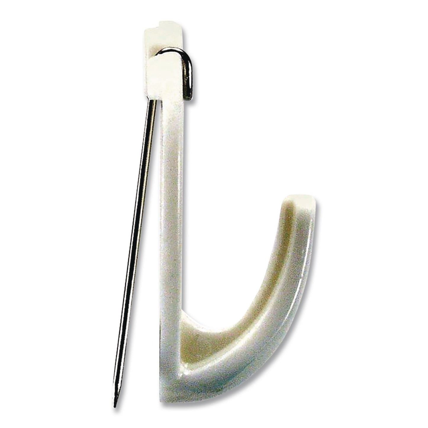 Officemate Cubicle Hooks, White, 5/Pack (OIC509803)