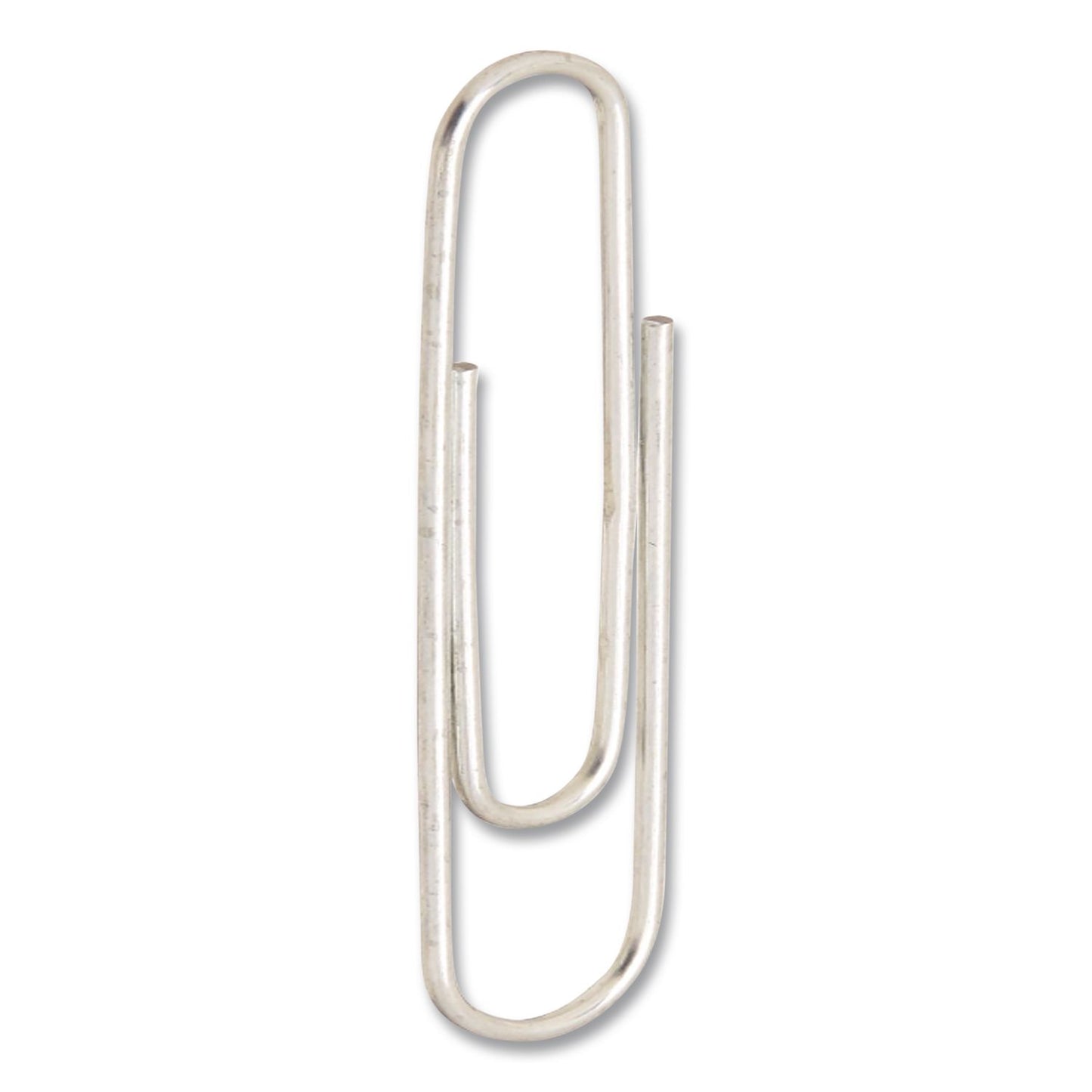 Officemate Super Premium Giant Paper Clips, Jumbo, Smooth, Silver, 100/Box, 10 Boxes/Carton (OIC659939)