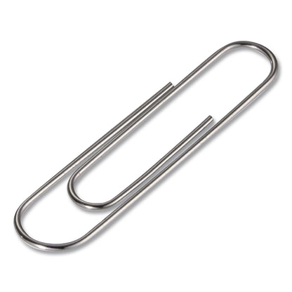 Officemate Super Premium Giant Paper Clips, Jumbo, Smooth, Silver, 100/Box, 10 Boxes/Carton (OIC659939)