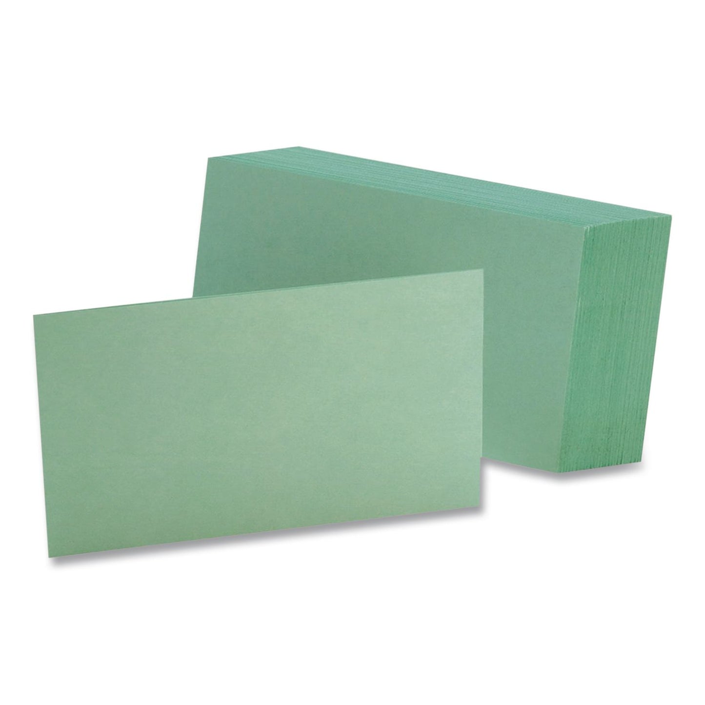 Oxford® Index Cards, 3 x 5, Green, 100/Pack (OXF7320GRE)