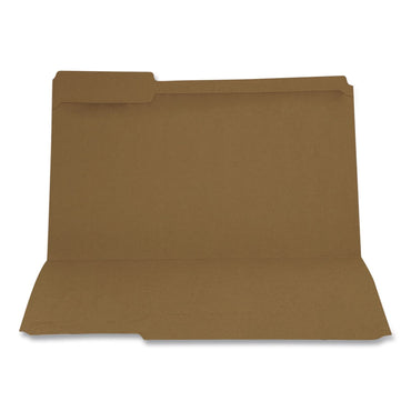 Pendaflex® Reinforced Top-Tab File Folders, 2/5-Cut Tabs, Letter, Brown Kraft, 100/Box (PFXRK15225RE)