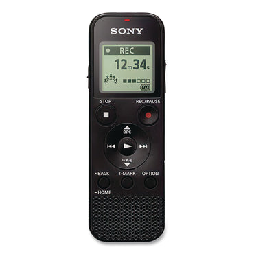 Sony® ICD-PX370 Digital Voice Recorder, 4 GB, Black (SONICDPX370)