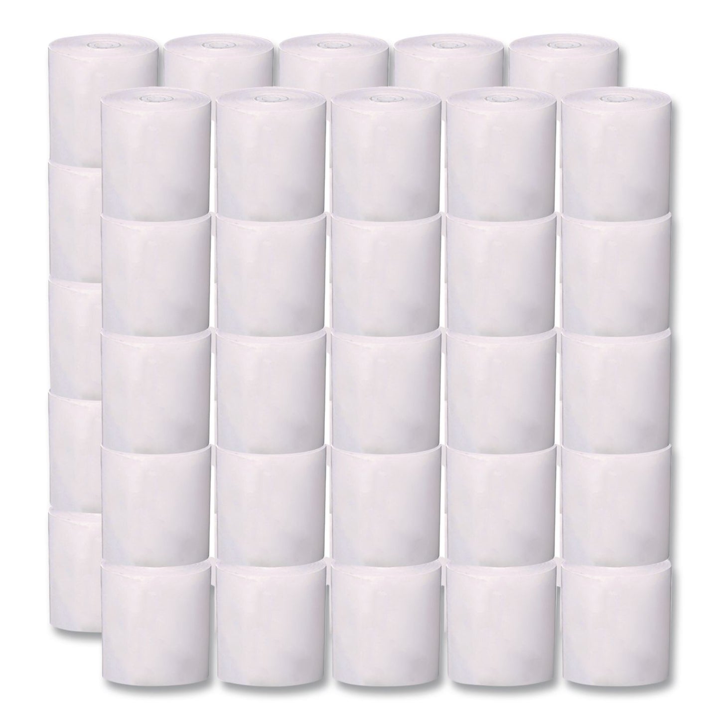 Iconex™ BPA-Free Thermal POS Rolls, 0.5" Core, 3.13" x 119 ft, White, 50/Carton (PMC05210CT)