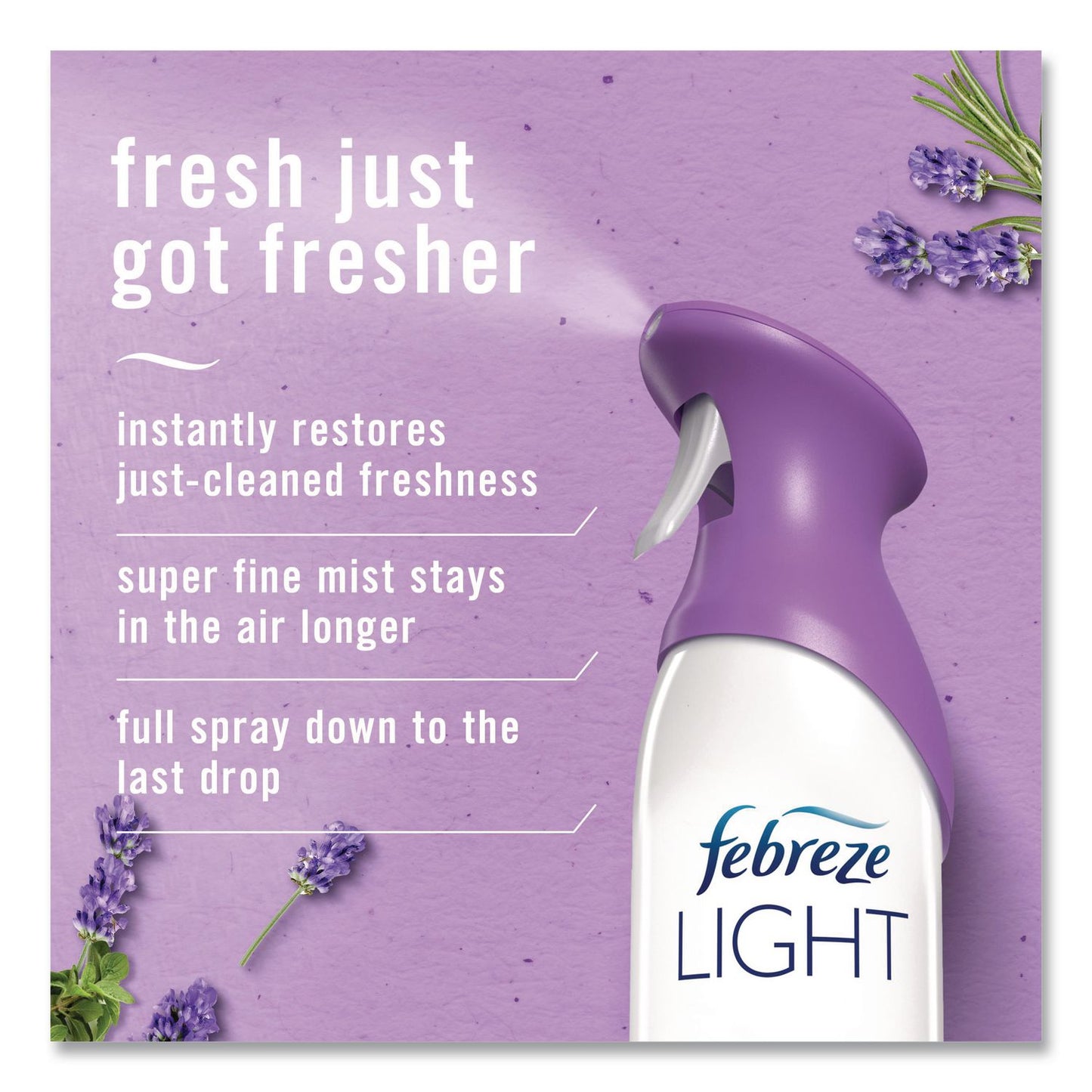 Febreze® AIR, Lavender, 8.8 oz Aerosol Spray, 6/Carton (PGC19926)