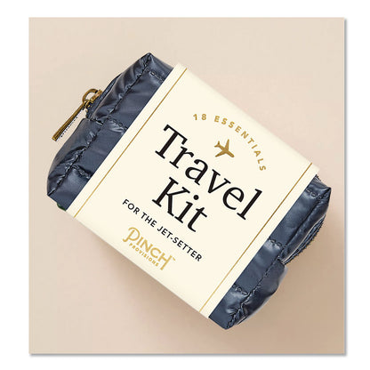 Pinch Provisions™ Travel Comfort Set, 18 Pieces, Navy (PNVRAVEL1PUFNVY)