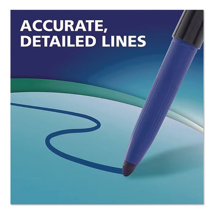 EXPO® Wet Erase Marker, Fine Bullet Tip, Blue, 144/Carton (SAN16003ACT)