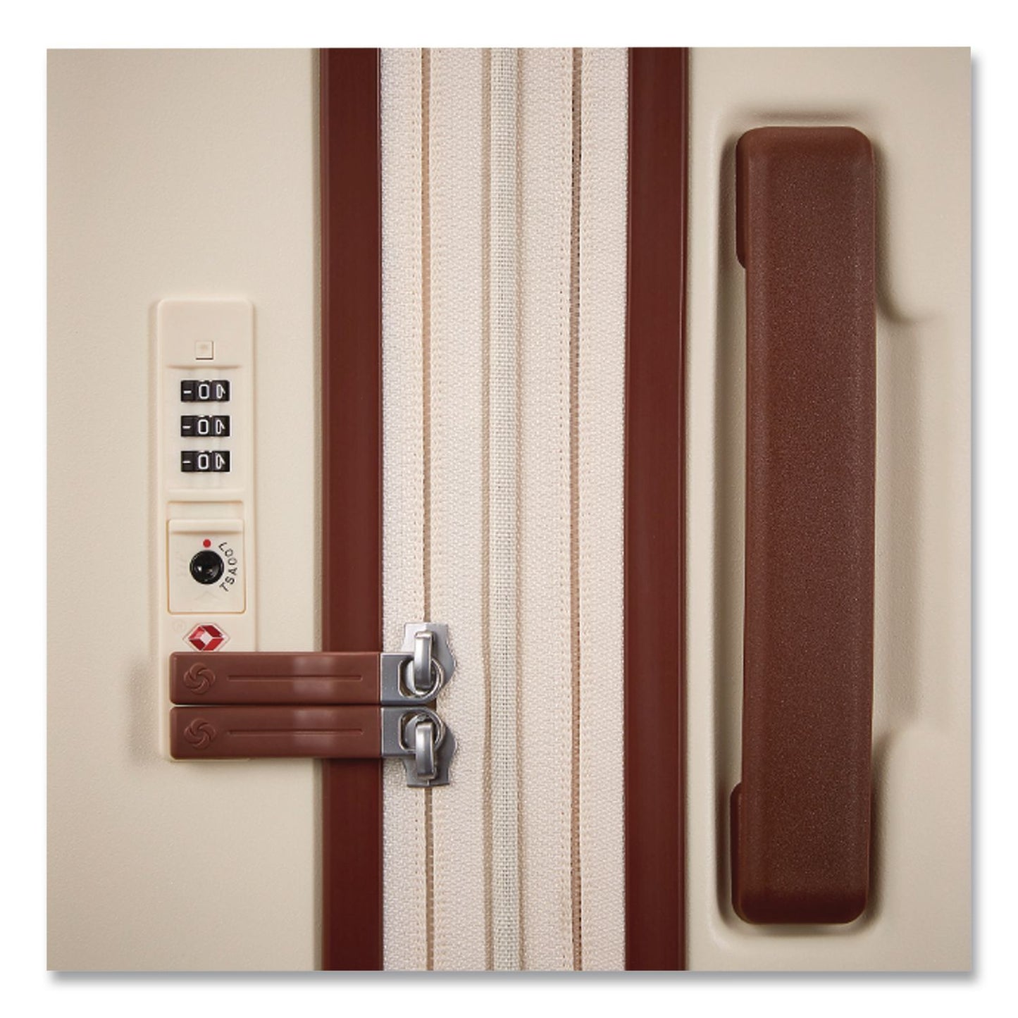 Samsonite® Virtuosa Hardside Spinner Suitcase, 10 x 14.5 x 20.5, Off White (SML1491761627)