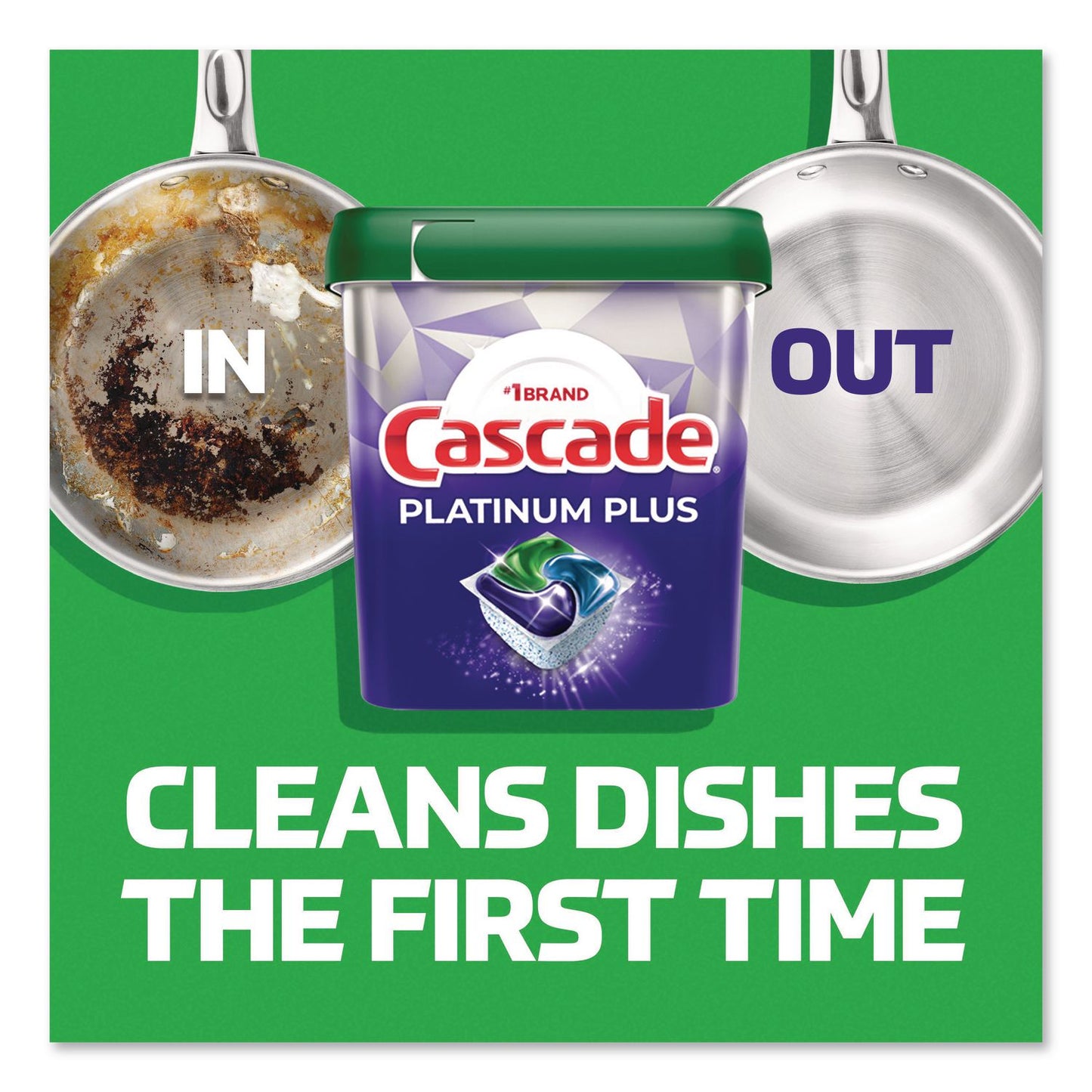 Cascade® Complete ActionPacs, Fresh Scent, 4 Pods/Pack, 30 Packs/Carton (PGC21684)