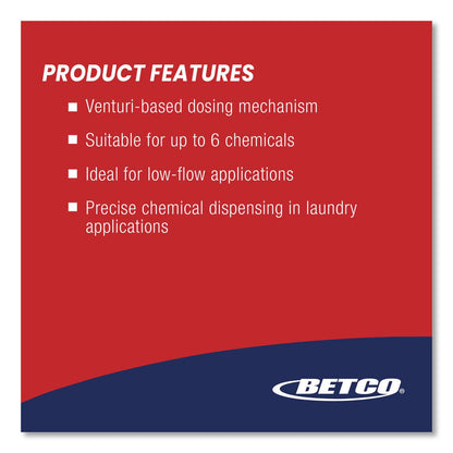 Betco® Seko L100 Venturi Laundry Dispensing System, Up to 6 Chemicals (BET9284000)