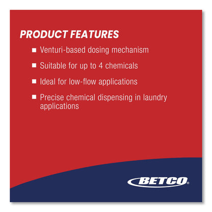 Betco® Seko L100 Venturi Laundry Dispensing System, Up to 4 Chemicals (BET9284200)