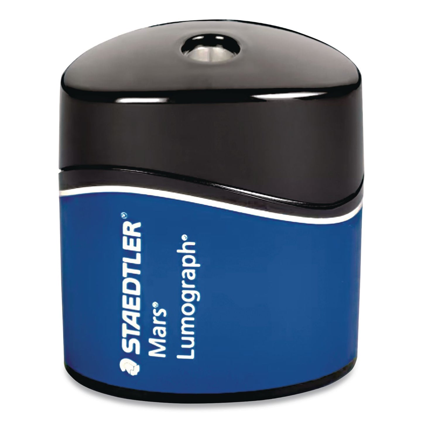 Staedtler® Mars Lumograph Manual Pencil Sharpener, 2.5", Blue (STD511100BKA6)