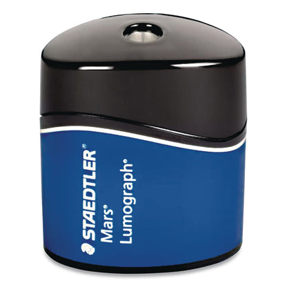 Staedtler® Mars Lumograph Manual Pencil Sharpener, 2.5", Blue (STD511100BKA6)