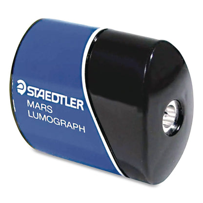Staedtler® Mars Lumograph Manual Pencil Sharpener, 2.5", Blue (STD511100BKA6)