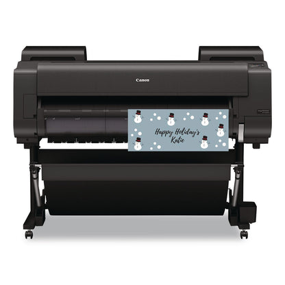 Canon® Premium Gift Wrapping Paper, 3" Core, 8 mil, 24" x 150 ft, Semi-Gloss, White (CNM3605V26901)