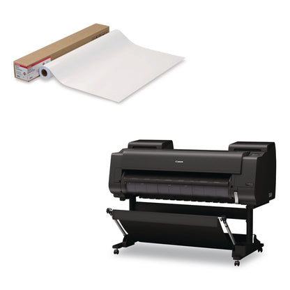 Canon® Premium Gift Wrapping Paper, 3" Core, 8 mil, 24" x 150 ft, Semi-Gloss, White (CNM3605V26901)