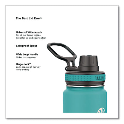 TAKEYA® Originals Stainless Steel Vacuum Insulated Water Bottle, 24 oz, Ocean (TKY50044)