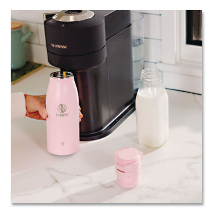 TAKEYA® Traveler Stainless Steel Vacuum Insulated Travel Mug, 17 oz, Blush (TKY52207)