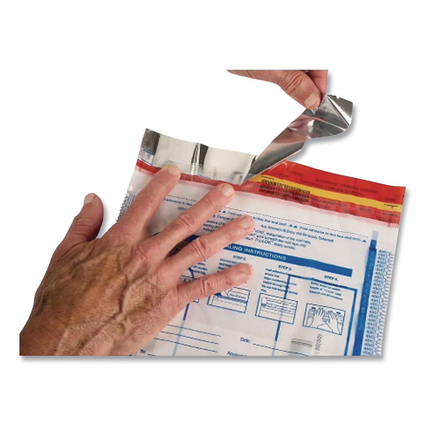 TripLOK™ Deposit Bag, Plastic, 9" x 12", White, 100/Pack (TRL585032)