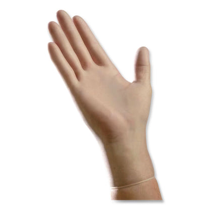 AMBITEX® V200 Series Powder-Free Vinyl Exam Gloves, Small, 4 mil Thick, 9" Long, Clear, 100/Box, 10 Boxes/Carton (TXIVSM200CT)