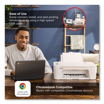 Canon® PIXMA TS3720 Inkjet Printer, Copy/Print/Scan (CNM6671C022)