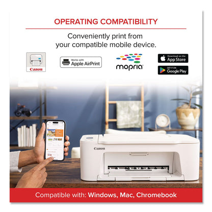 Canon® PIXMA TS3720 Inkjet Printer, Copy/Print/Scan (CNM6671C022)