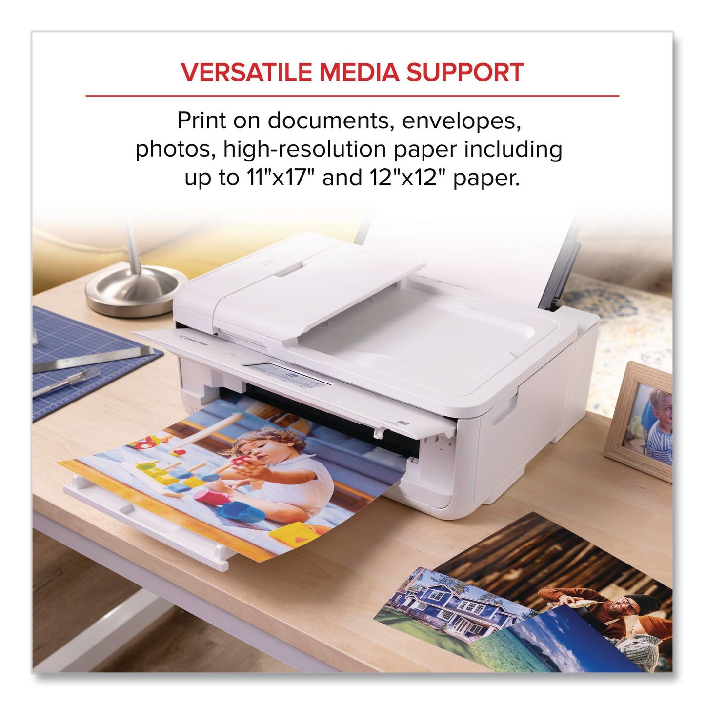 Canon® PIXMA TS9521Ca Inkjet Printer, Copy/Print/Scan (CNM2988C052)