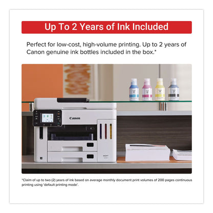 Canon® MegaTank GX7120 All-in-One Printer, Copy/Fax/Print/Scan (CNM6880C002)