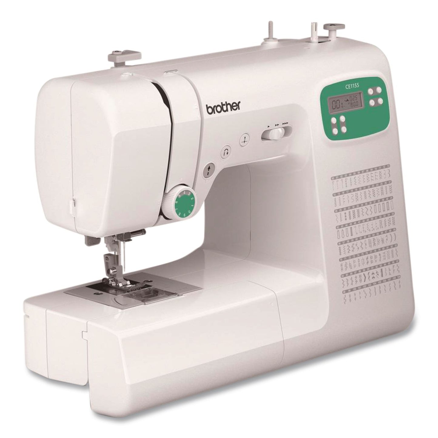Brother CE1155 Computerized Sewing Machine, 110 Stitches, 18 x 15 x 8 (BRTCE1155)
