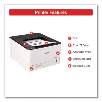 Canon® imageCLASS LBP172DW Wireless Laser Printer (CNM6353C004)