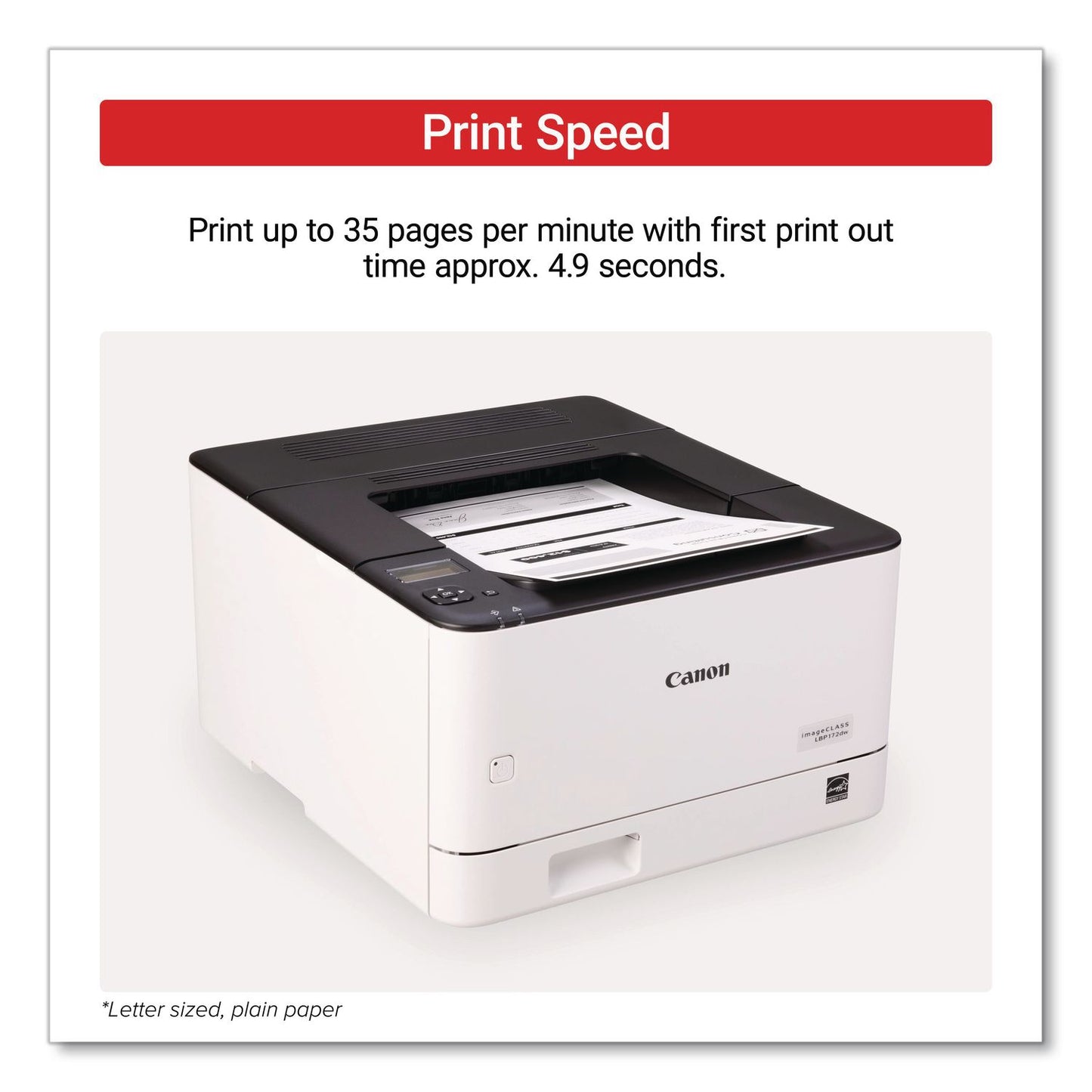 Canon® imageCLASS LBP172DW Wireless Laser Printer (CNM6353C004)