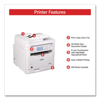 Canon® imageCLASS MF287dw, Copy/Fax/Print/Scan (CNM6354C011)