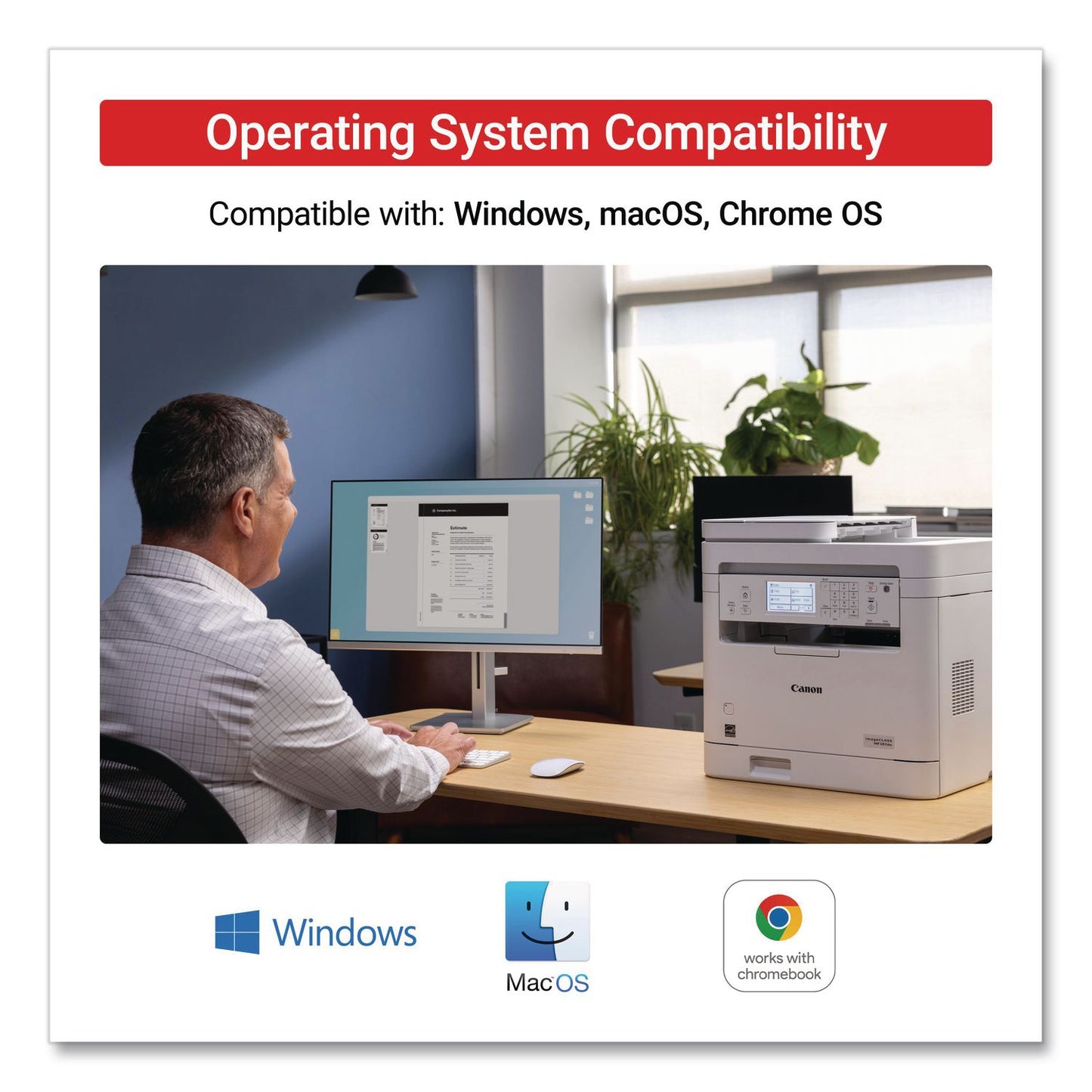 Canon® imageCLASS MF287dw, Copy/Fax/Print/Scan (CNM6354C011)