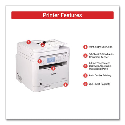 Canon® imageCLASS MF289dw, Copy/Fax/Print/Scan (CNM6354C005)