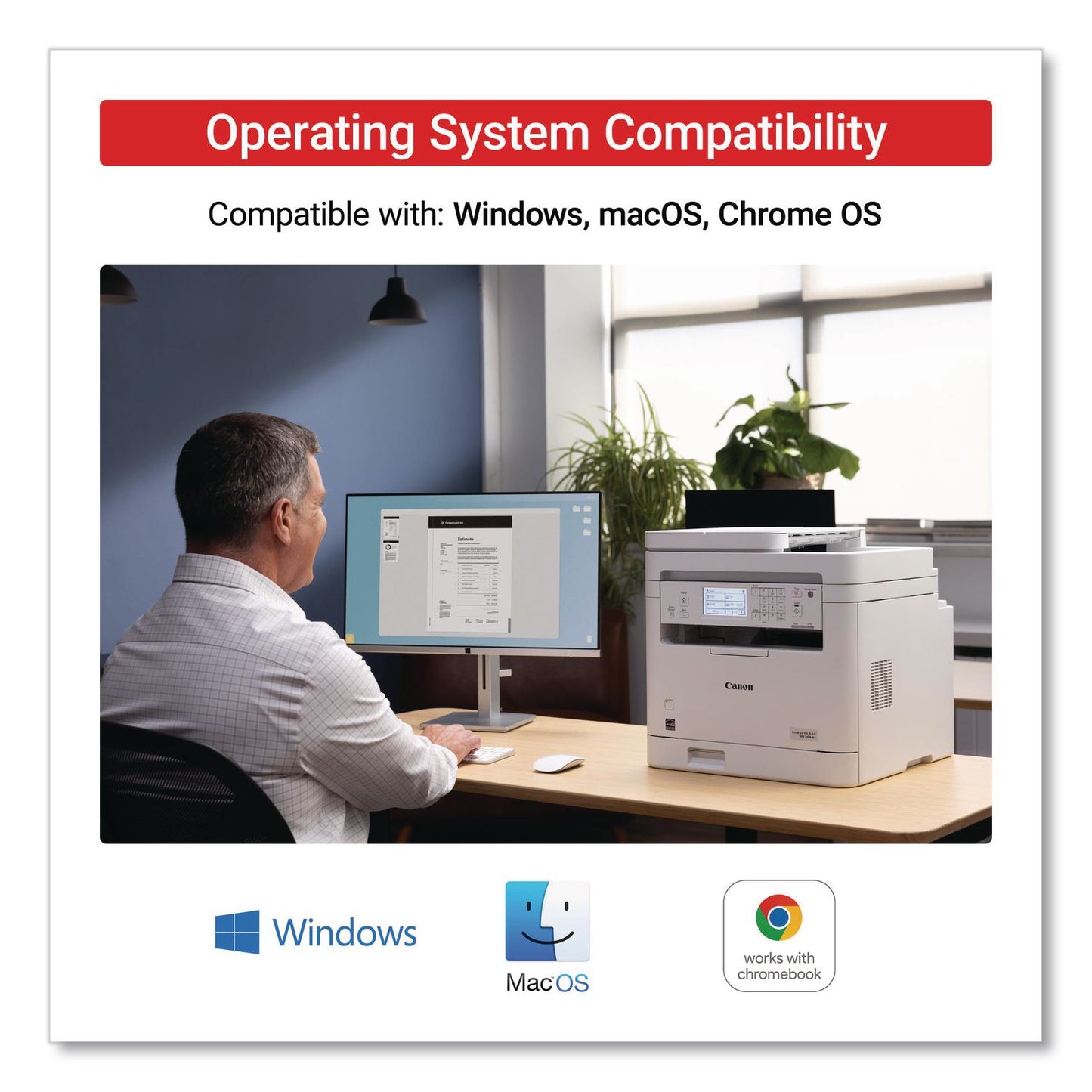 Canon® imageCLASS MF289dw, Copy/Fax/Print/Scan (CNM6354C005)