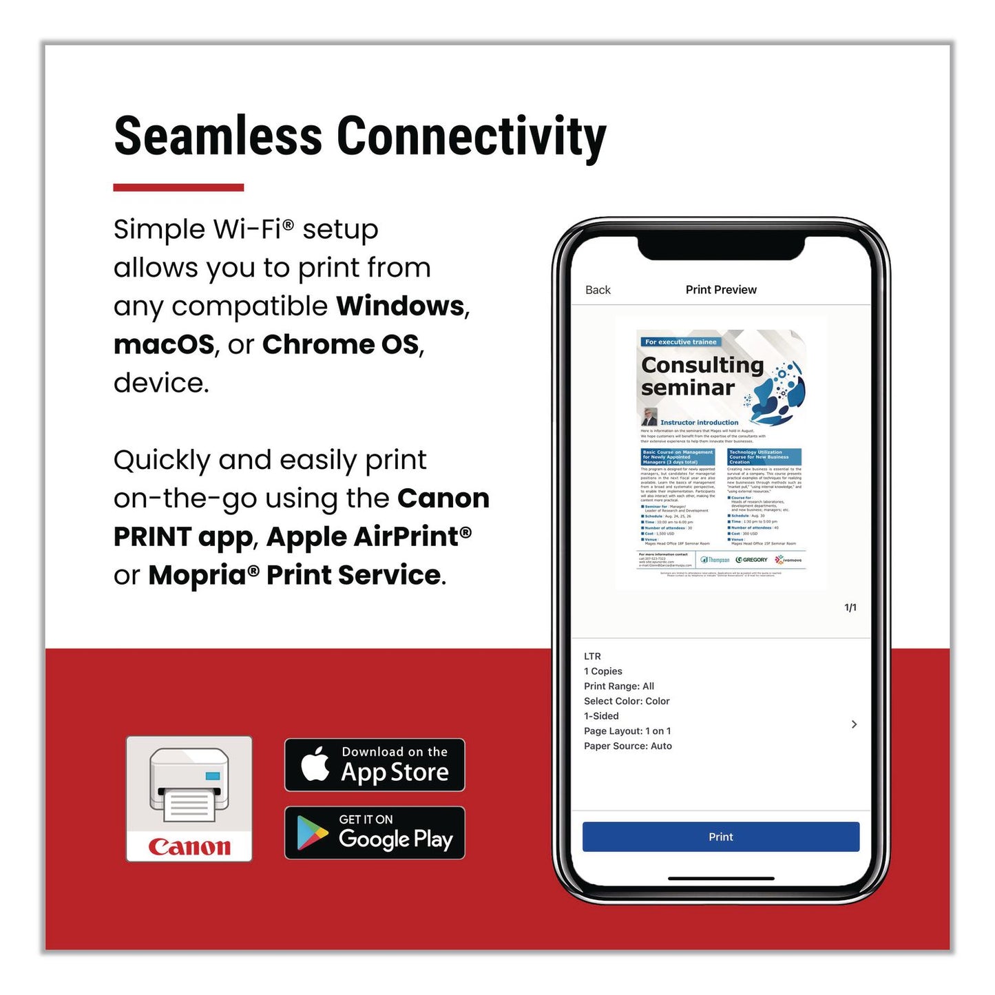 Canon® imageCLASS LBP247dw II Wireless Laser Printer (CNM7187C004)